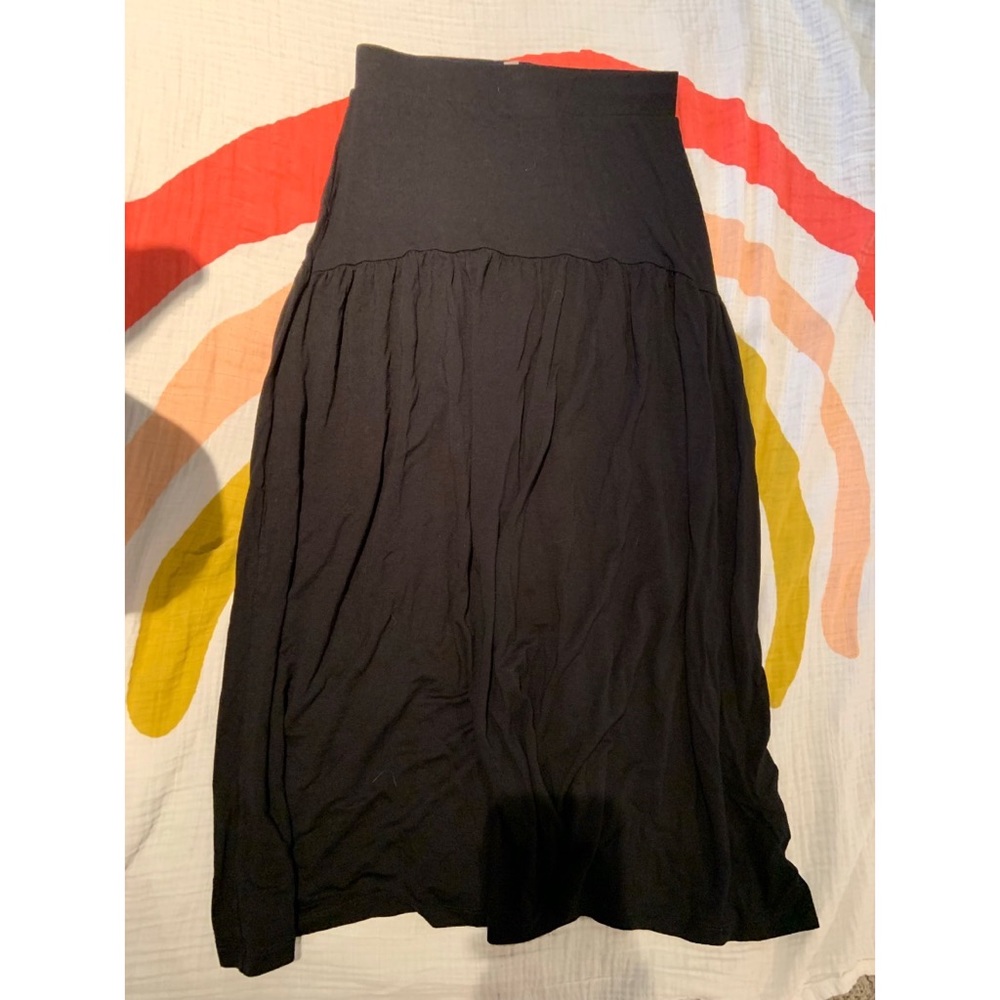 Asos black drop waist skirt, size 4 🖤